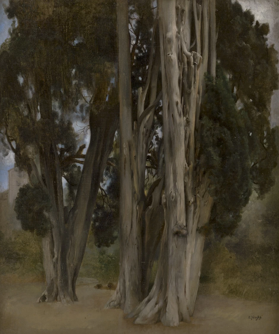 Eduard Niczky - Nel giardino rigoglioso